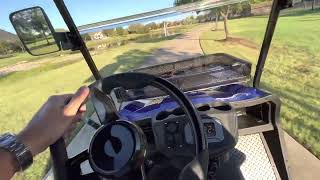 MadJax 15” Evolution Wheel review on a 30mph Kandi 6 passenger golf cart [upl. by Veda]