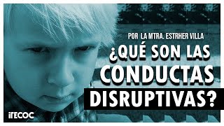 ¿QUÉ SON LAS CONDUCTAS DISRUPTIVAS [upl. by Azral517]