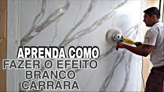 BRANCO CARRARA COMO FAZER  Passo a Passo Completo comofazer brancocarrara marmore [upl. by Nevak340]