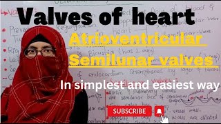 Valves of heart  Atrioventricular Valves  semilunar Valves  structure of heart  heart anatomy [upl. by Sholes]