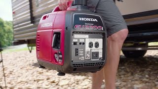 The All New Honda EU2200i The Perfect Generator for Camping [upl. by Yci]