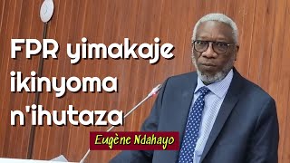 FPR yimakaje ikinyoma nihutaza  Eugène Ndahayo [upl. by Dubenko]