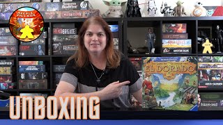 Quest for El Dorado Board Game Unboxing [upl. by Archer]