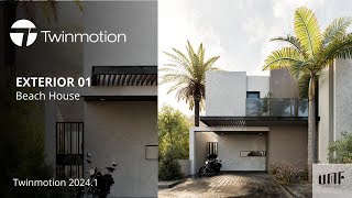 Twinmotion  Exterior Render Tutorial 04  Path Tracer [upl. by Alieka426]