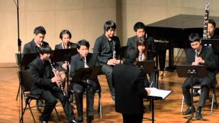 Danse Macabre Op40  ChalesCamille Saint Saens CU Clarinet Ensemble [upl. by Dunseath795]