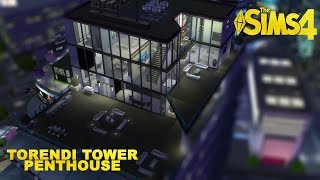 TORENDI TOWER PENTHOUSE  The Sims 4 Apartment Renovation [upl. by Watters]