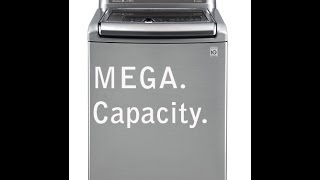 LG 61 CuFt Mega Capacity HE Top Load Washer Review and Test [upl. by Katti]