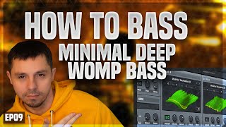 How To Make Bass  Deep Womp Bass for DNB like Alix Perez Klinical Azotix [upl. by Fredenburg]