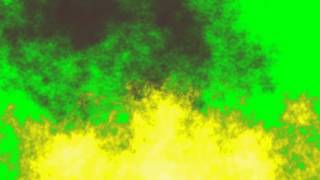 Fire smoke Yellow GREEN SCREEN FREE FOOTAGE HD ANIMATION Yellow [upl. by Nyroc]