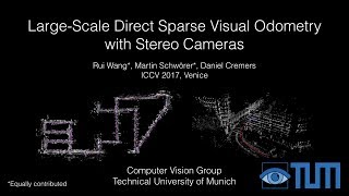 Stereo DSO LargeScale Direct Sparse Visual Odometry with Stereo Cameras ICCV 17 [upl. by Nnylsoj]