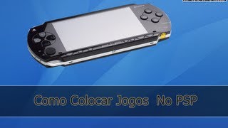 Como colocar jogos no psp 3000 660 PRO  B10 [upl. by Aisel950]