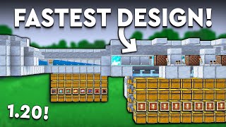 Minecraft BEST SORTING SYSTEM 121  NEW UPDATE  20x FASTER [upl. by Noled991]