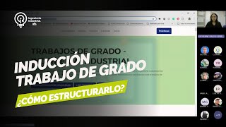 Inducción Trabajos de Grado 20242 [upl. by Ahsas]