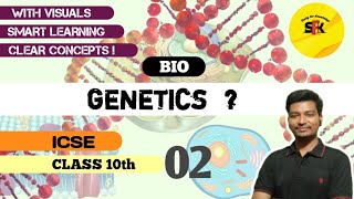 Genetics class 10 icse😱 part 2 with Animation 🤯💥 [upl. by Mont]