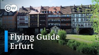 Erfurt From Above  Top Things to Do in Erfurt  Visit Thuringia  Erfurt by Drone [upl. by Ilzel]