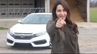 2016 Honda Civic LXP Coupe Review and Test Drive  Herb Chambers Honda [upl. by Yellat]