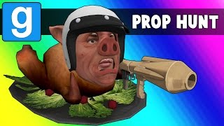 Gmod Prop Hunt Funny Moments  MC Wildcat Garrys Mod [upl. by Ellenar259]