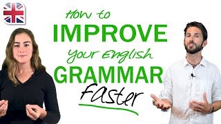 How to Improve English Grammar  Tips to Learn English Grammar Faster [upl. by Aihsemak]