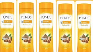 PONDS SANDALWOOD POWDER REVIEWBest talcum powderDDAILY REVIEW [upl. by Edahc]