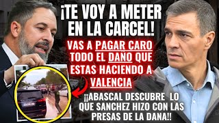 💣ABASCAL comparece de URGENCIA💥¡Y ATERRA A SÁNCHEZ CON LO QUE LE HARÁ TRAS LO SUCEDIDO EN PAIPORTA💥 [upl. by Enened]