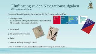 Einführung zu den Navigationsaufgaben [upl. by Jelena]