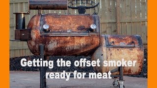 A comprehensive look at how to prepare an offset smoker for a cook new smoker [upl. by Auahsoj]