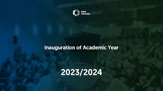 Inauguration of Academic Year 20232024 [upl. by Noid]