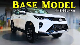 आधे CRORE की ❤️  Toyota Fortuner Legender BASE MODEL 2024 [upl. by Lavud]