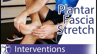 Plantar Fascia Stretch  Plantar Fasciitis [upl. by Yennor]