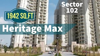 Conscient Heritage max  Sector 102  1942 Sqft  3BhkSq  Call now 8076883693 [upl. by Ardnuahc833]