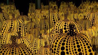 Step into the rooms of Yayoi Kusama’s ‘Infinity Mirrors’ [upl. by Adnopoz]