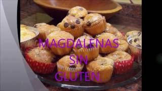 Magdalenas Sin Gluten Esponjosas y Rápidas [upl. by Iglesias]