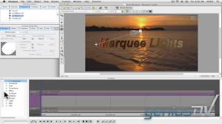 Animating Marquee titles using graphs in Avid Media Composer [upl. by Lusar]