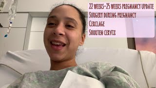 22 WEEKS PREGNANCY CERCLAGE SURGERY 22 WEEKS25 WEEKS PREGNANCY UPDATE MICROPREEMIE [upl. by Idonah]