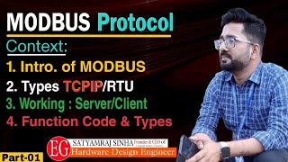 MODBUS Communication Protocol  What is MODBUS amp Working amp Types  MODBUS TCPIP  MODBUS RTU modbu [upl. by Eirffej]