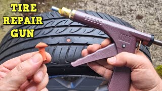 Tire Gun Puncture Repair Kit [upl. by Aneled]