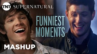 Supernatural Funniest Moments MASHUP  TNT [upl. by Muhcon]