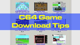 Ask Robin Where To Download C64 Games also future of 8BST2 [upl. by Panthia92]