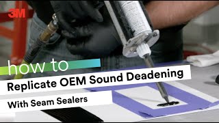 HOW TO Replicate Sound Deadening Sealers [upl. by Atrice530]