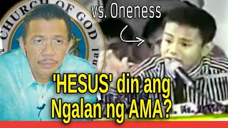 Bro Eli Soriano FULL Debate Reaction quotJESUS din ang Pangalan ng Amaquot vs Jeffrey del Mundo  U3 [upl. by Assiroc786]