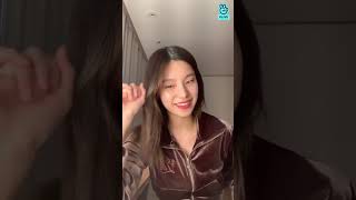 Yeji Vlive ENG SUB  INDO SUB 220127 Itzy yeji vlive 🖤45 [upl. by Airotal]