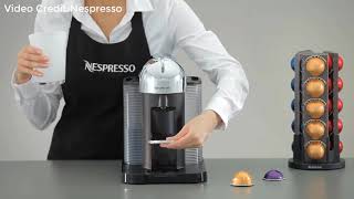 How To Descale Nespresso Vertuoline 2020 step by step [upl. by Ansaev]