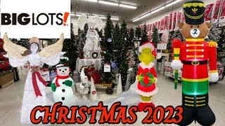 BIG LOTS NEW 2023 CHRISTMAS DECOR FULL STORE WALKTHROUGH Great Prices [upl. by Notsur]