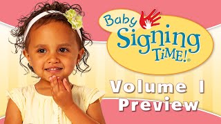 Baby Signing Time Vol 1 Preview [upl. by Morgun]