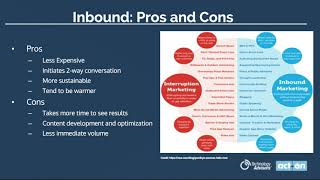 Inbound amp Outbound Marketing Pros and Cons [upl. by Lonni]