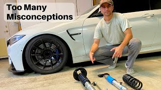 The Hard TRUTH About Running Coilovers On Your Sports Car [upl. by Eidoc]