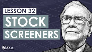 32 How to use a stock screener [upl. by Southworth]