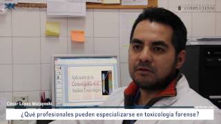 ¿Qué profesionales pueden especializarse en toxicología forense [upl. by Tess34]