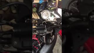 Bmw f650gs idle problem fixed [upl. by Bonnibelle705]