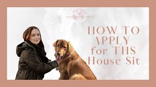 HOW TO APPLY FOR HOUSE SIT  Trusted House Sitters App Explained [upl. by Lledrev311]